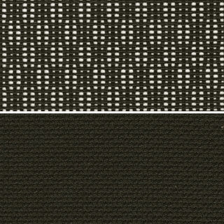 Black Mesh/Black Fabric