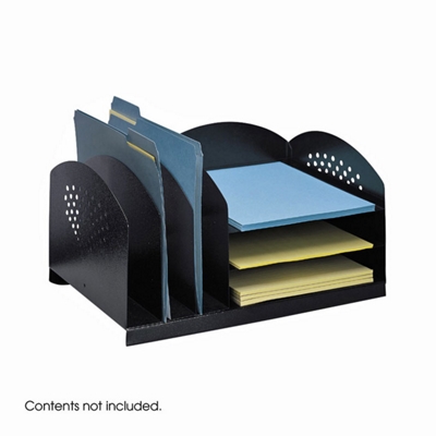 Onyx Combination Desk Organizer