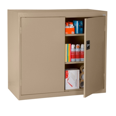 Counter Height Storage Cabinet - 36"W x 18"D x 42"H