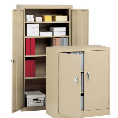 Steel Storage Cabinet 78 H X 18 D By Sandusky Nbf Com