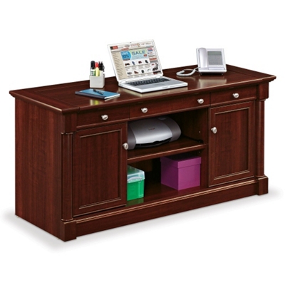 Credenza With Pull Out Worksurface By Sauder Office Furniture