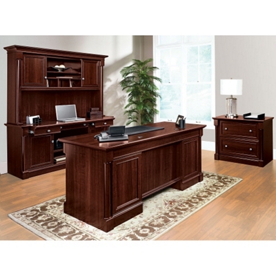 Palladia Executive Desk Office Set By Sauder Office Furniture