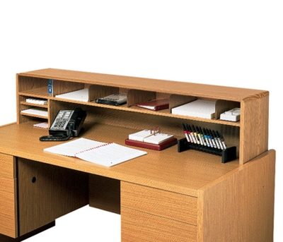 Woodgrain Desktop Organizer