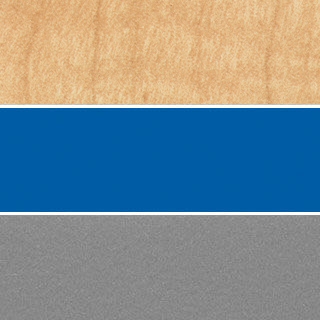 Fusion Maple/Persian Blue/Platinum