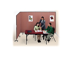5 Panel Wall Partition 9'2"w x 7'4"h