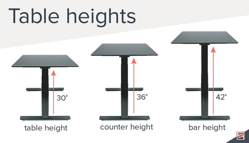 counter height table measurements | Brokeasshome.com