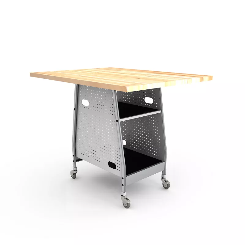 standing tables and workspaces