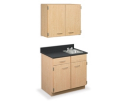 Six Drawer, Six Door Wall and Base Cabinet Set - 60