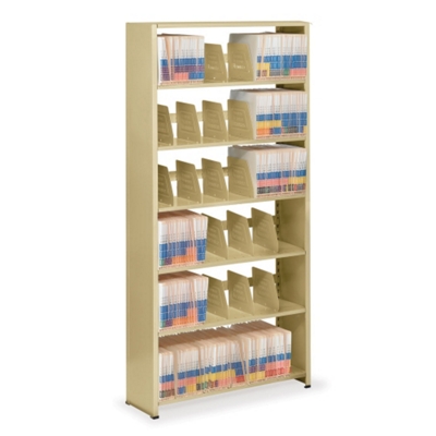 Single-Entry Open Shelving Starter Unit 48"W x 12"D