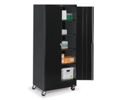 36"W x 18"D x 85"H Mobile Storage Cabinet