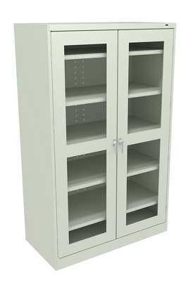 48"W x 18"D x 78"H Jumbo See-Thru Storage Cabinet