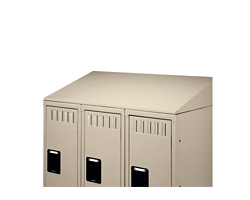 Slope Top for 3 Wide Lockers