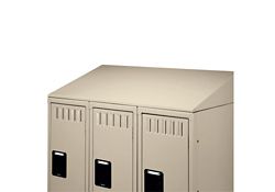 Slope Top for 3 Wide Lockers
