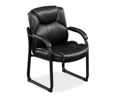 Omega Oversize Faux Leather Chair
