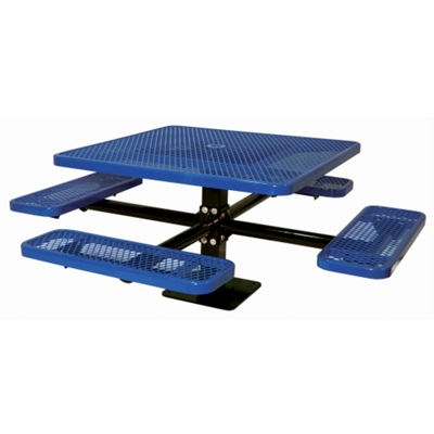 46" Square Surface Mount Outdoor Table