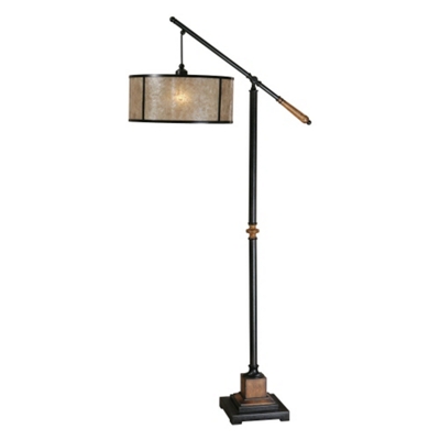 Antiqued Floor Lamp - 62"H