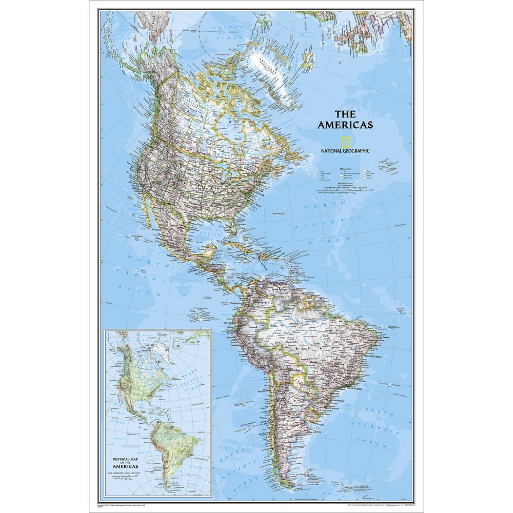 Map Of Americas
