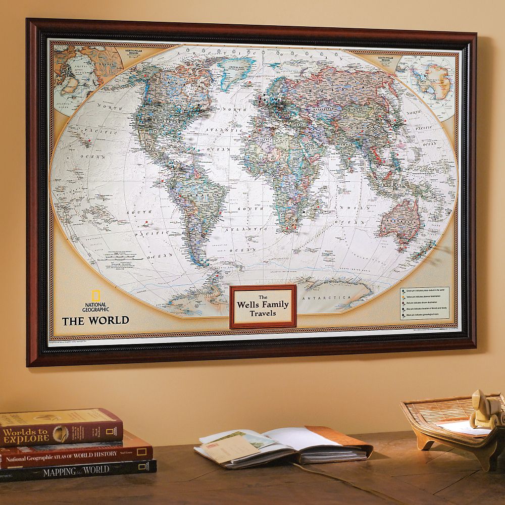 Personalized World Travel Map