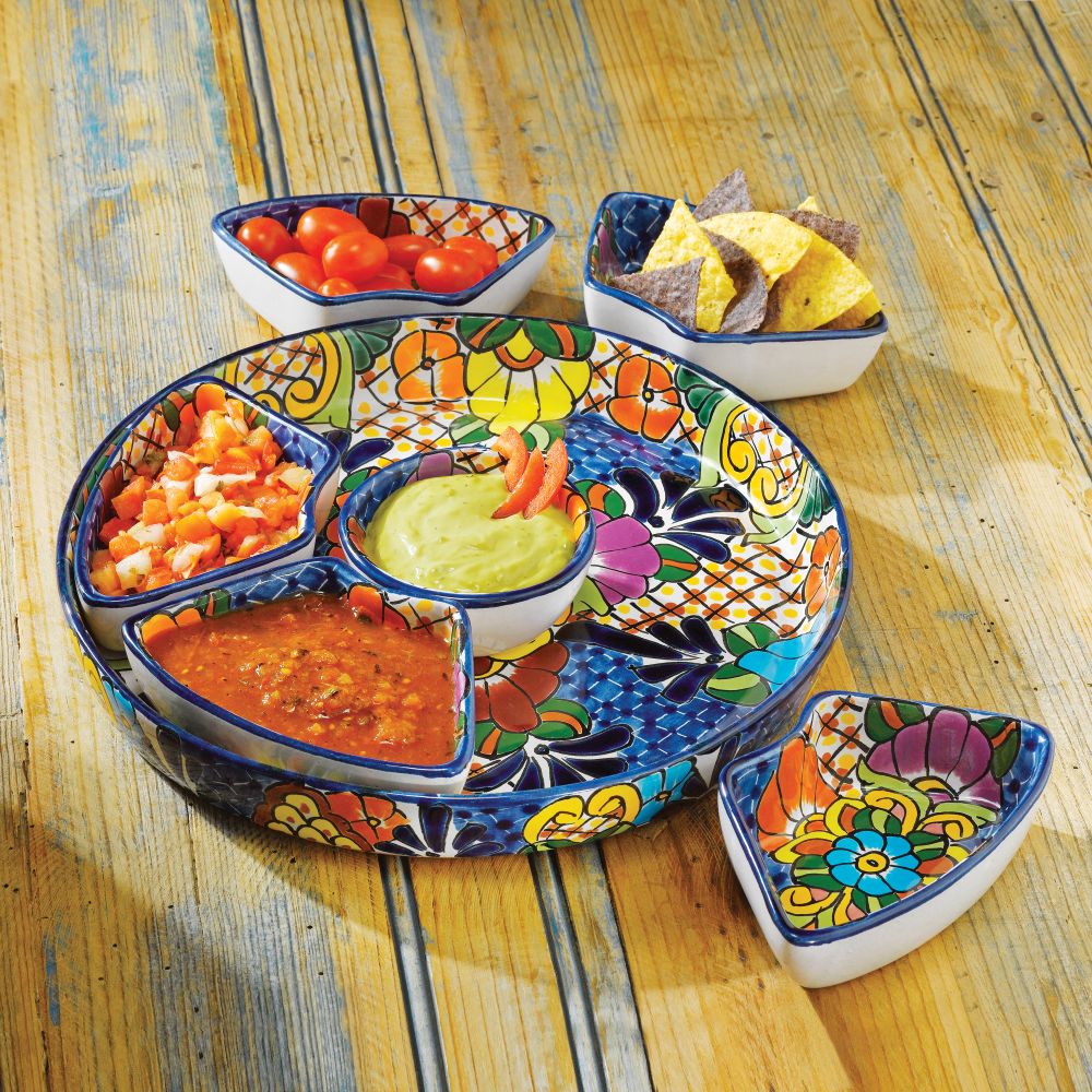 Talavera Salsera Serving Set National Geographic Store