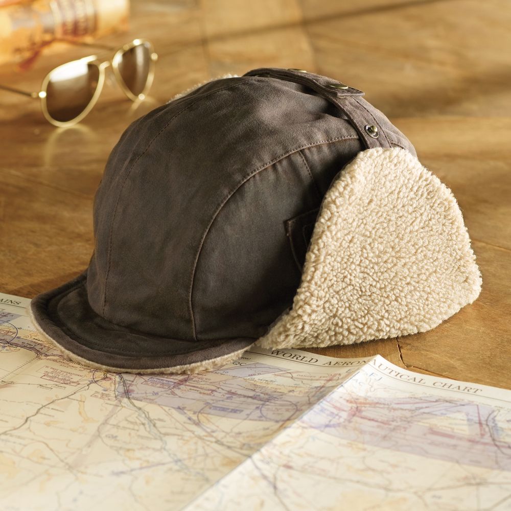 fleece aviator hat