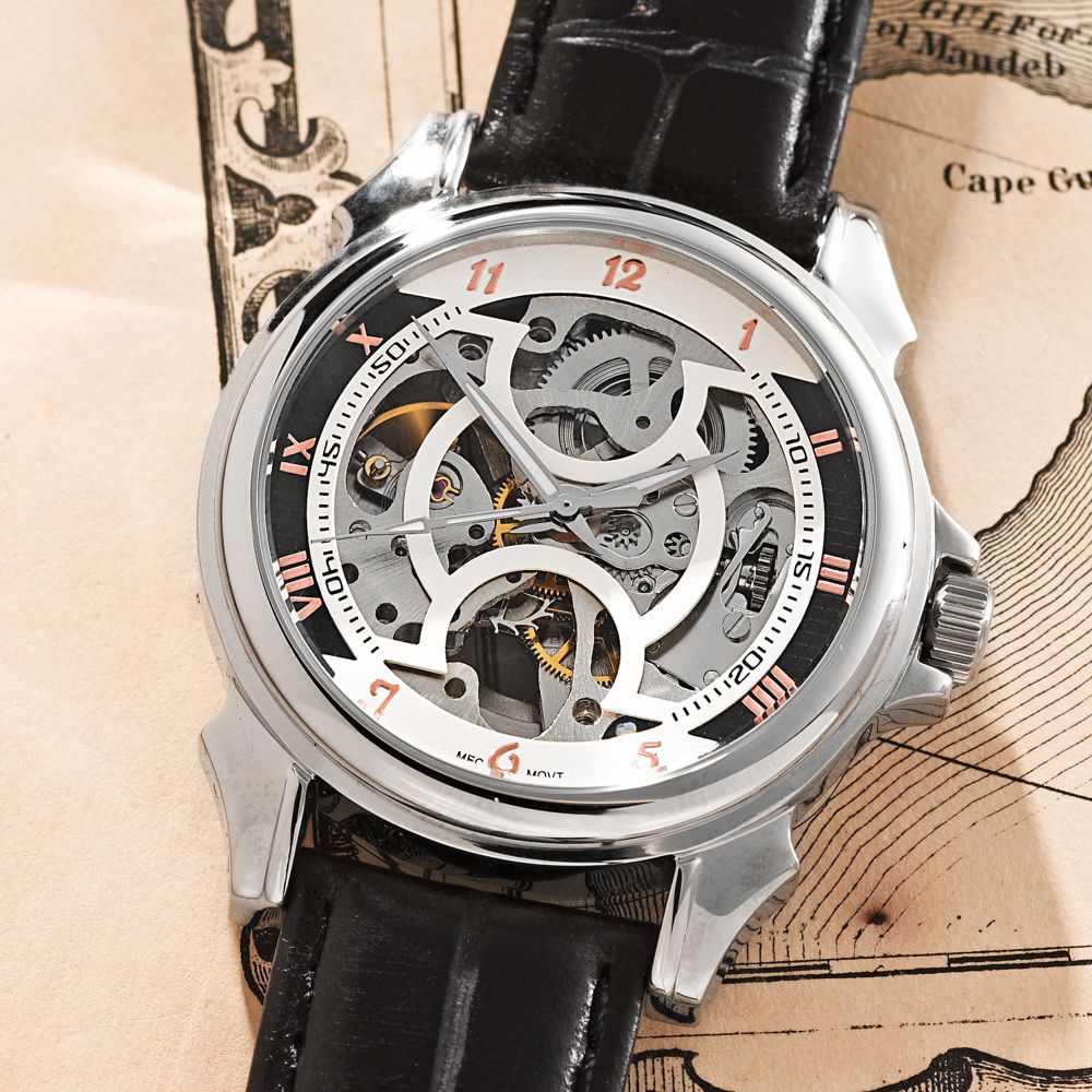 Men's Automatic Skeleton Watch National Geographic Store