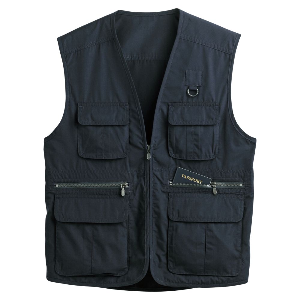 Tilley MultiPocket Travel Vest National Geographic Store