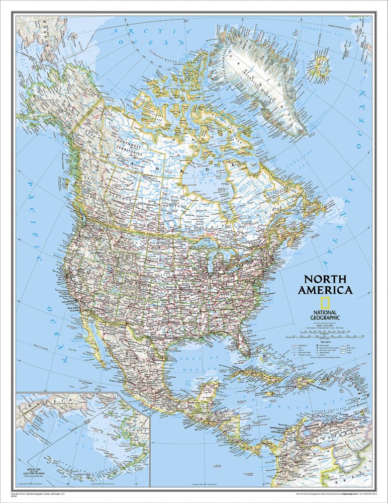 american continent maps