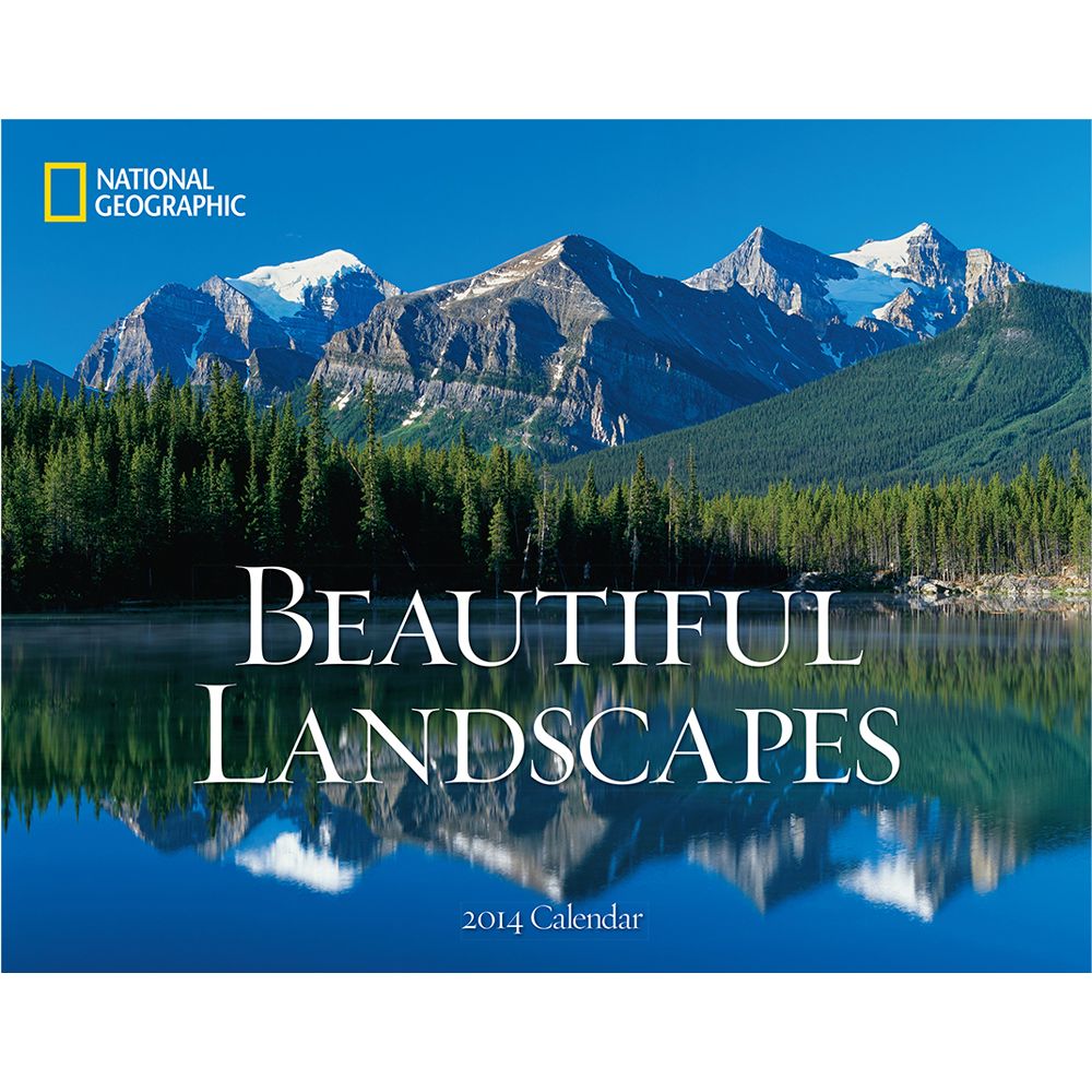 2014 National Geographic Beautiful Landscapes Wall Calendar - National