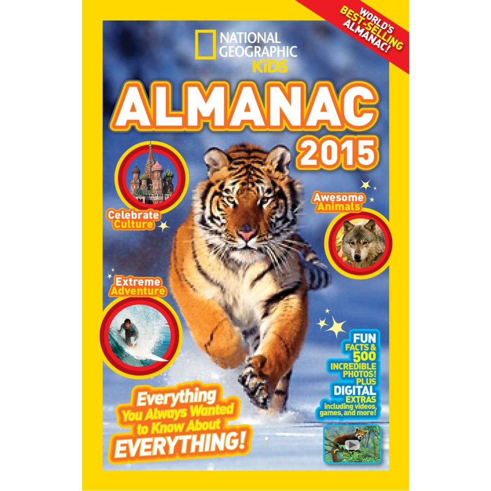 National Geographic Kids Almanac 2015 Softcover