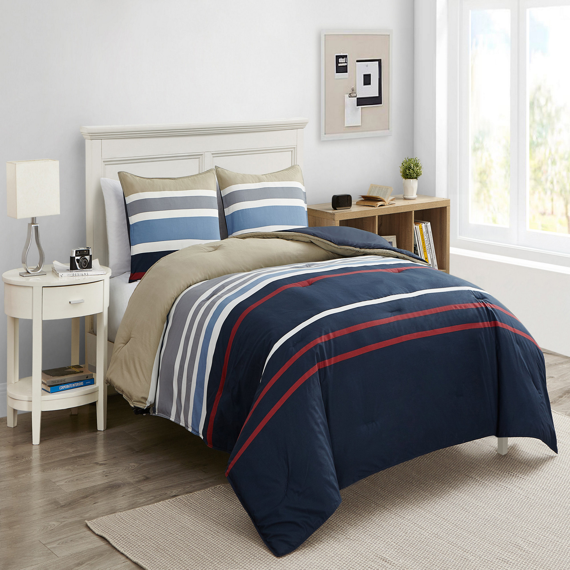 Nautica Bradford Comforter Set Image Is Loading Nautica Bradford Comforter Set
