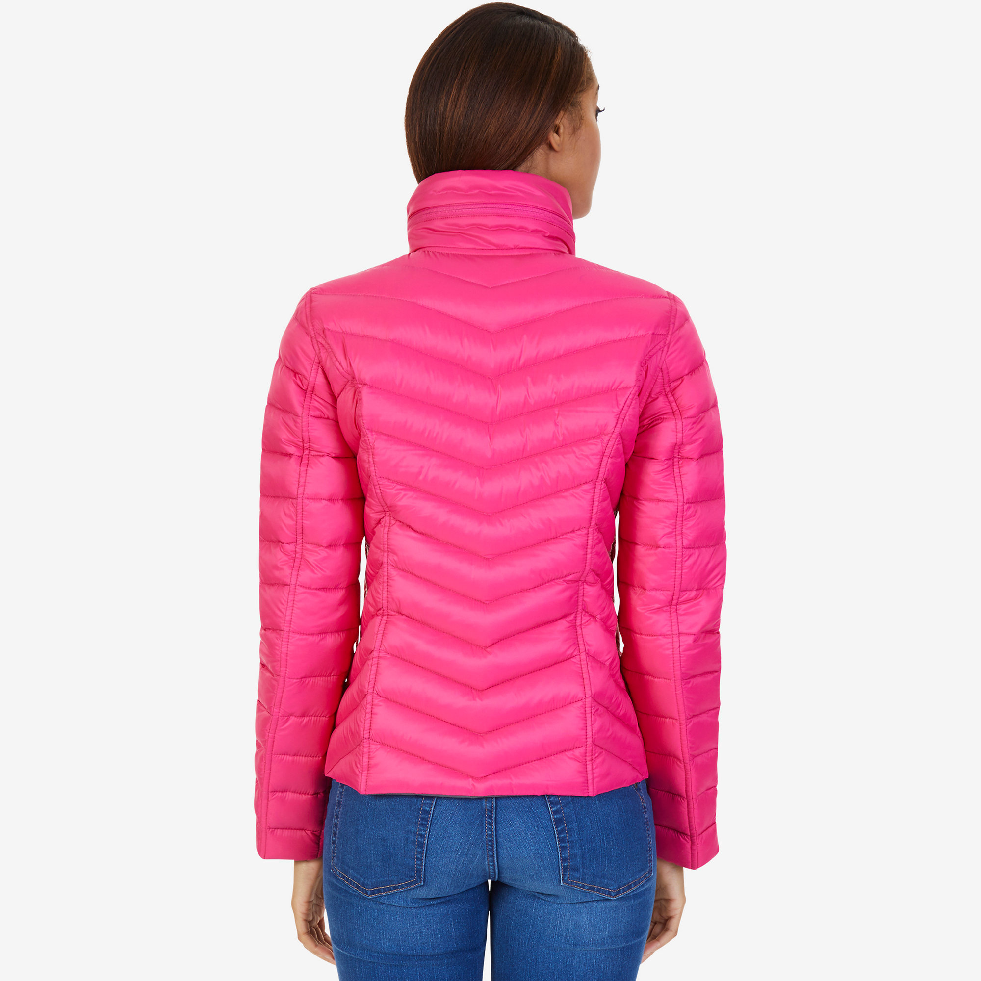 Nautica Womens Reversible Down Puffer Jacket | eBay