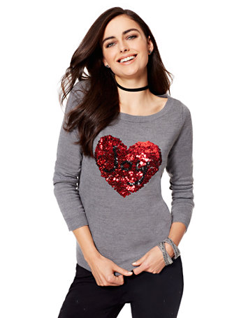 heart sweater