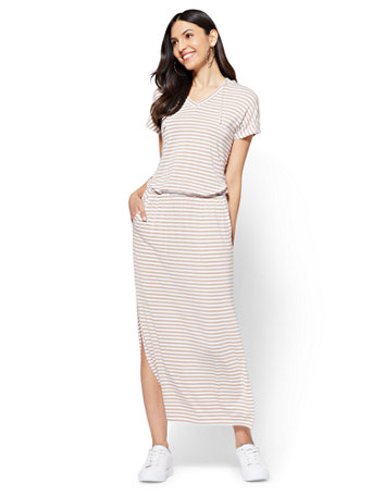 Hooded Maxi Dress