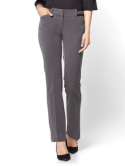 Size 16 Grey Women S Pants Dress For Ny C 7th Avenue Pant Grey Straight Leg Signature New York Company