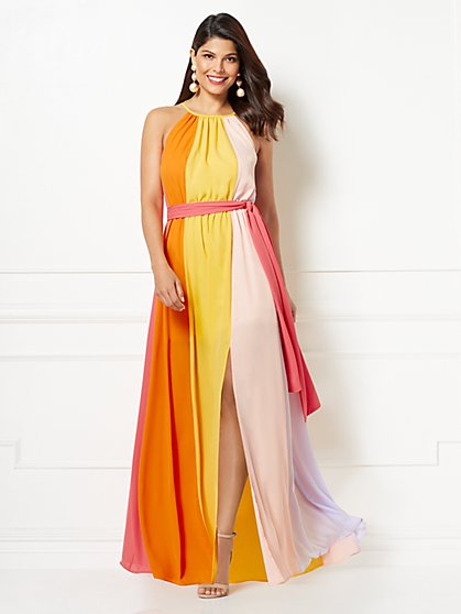 Yellow new york and company maxi dress Yellow new york and company maxi dress