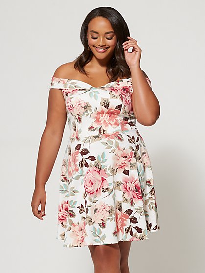 Ftf Raelynn Flare Dress New York Company Ftf Raelynn Flare Dress New York Company