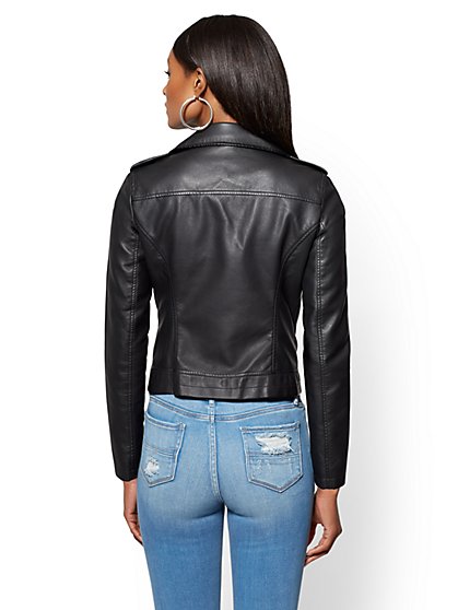 Faux Leather Jackets for Women | NY&C