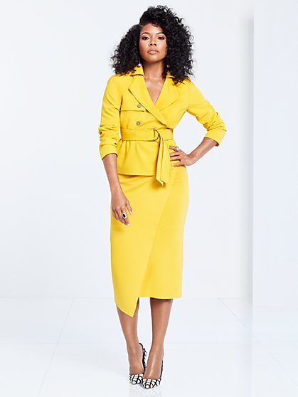 Yellow new york and company maxi dress Yellow new york and company maxi dress