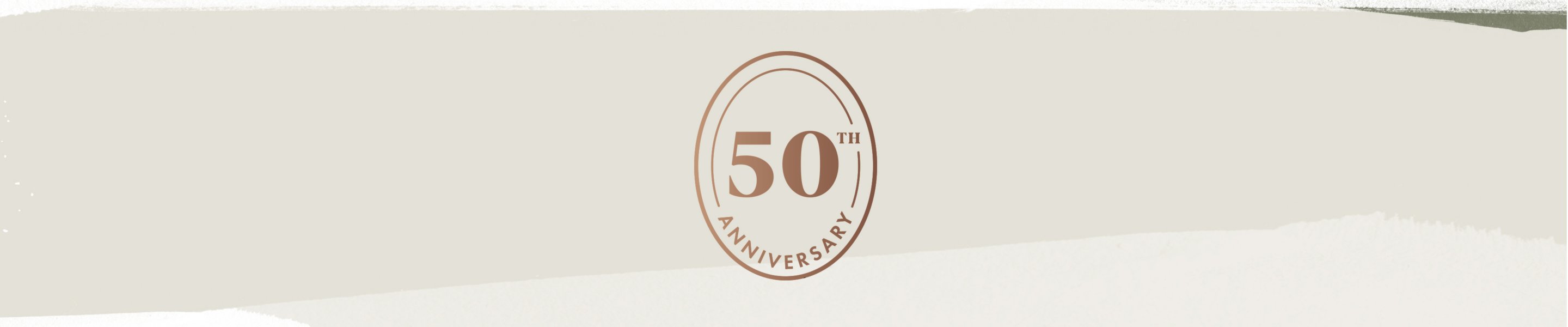 Fiftieth anniversary logo