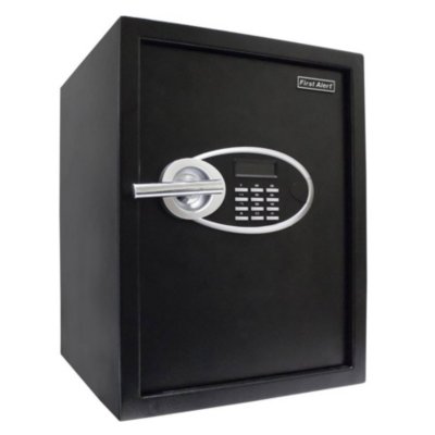 Anti-Theft Safe with Digital Lock, 1.2 Cubic Feet, Black
