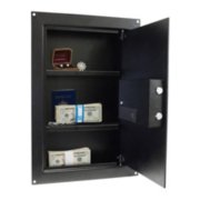 open expandable anti-theft wall safe with digital lock image number 2