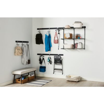 Rubbermaid closet hang rail 2025