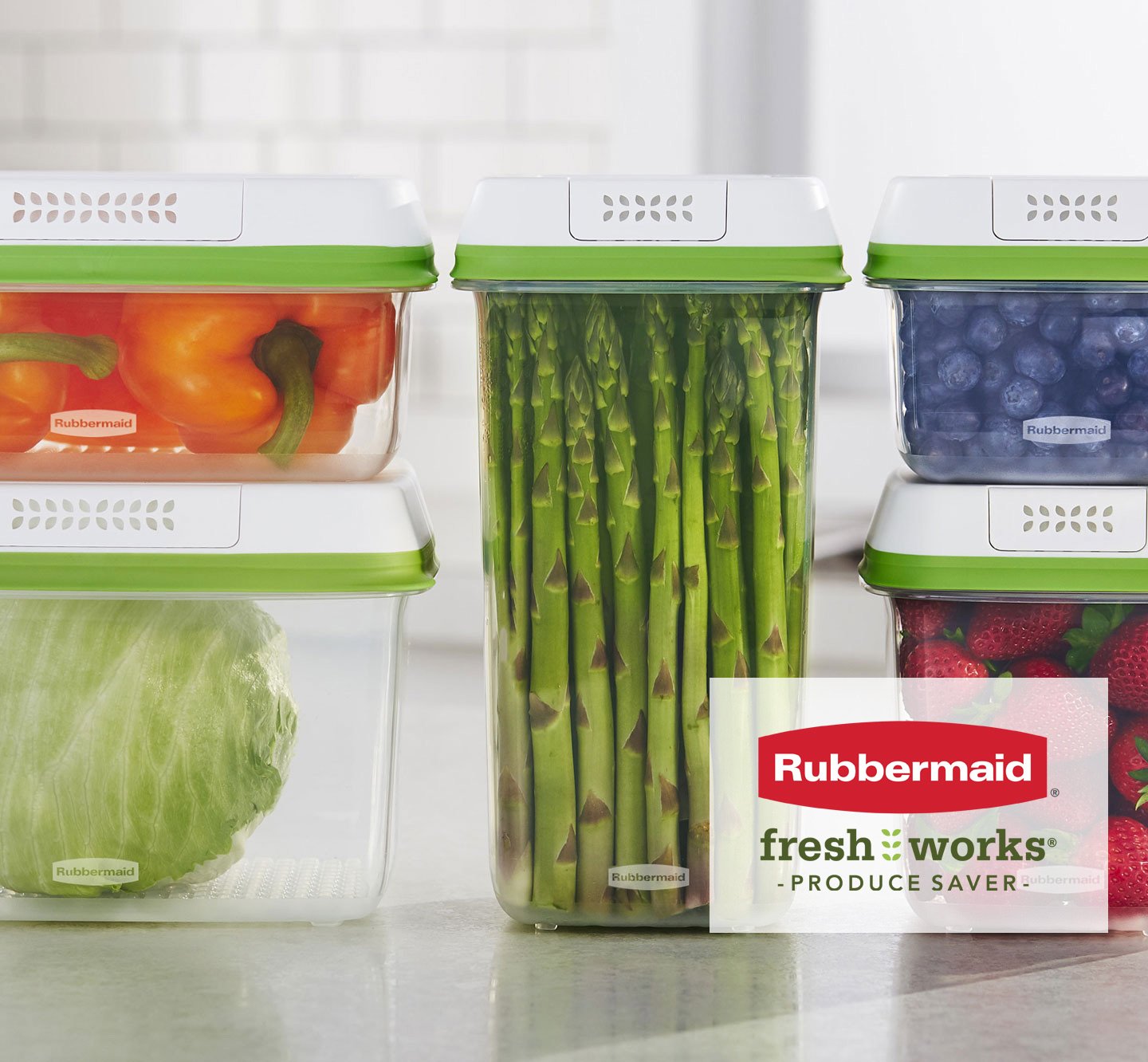 Rubbermaid Lock-Its Food Storage Container with Easy Find Lid, 5.25 Cu –  ShopBobbys