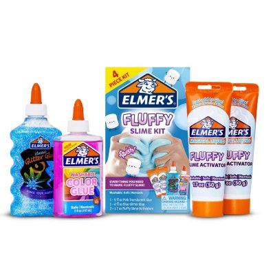 Elmer’s Butter Slime Kit, Includes Elmer’s Glow in the Dark Glue, Elmer’s  Glitter Glue, Elmer’s Butter Slime Activator, 4 Count