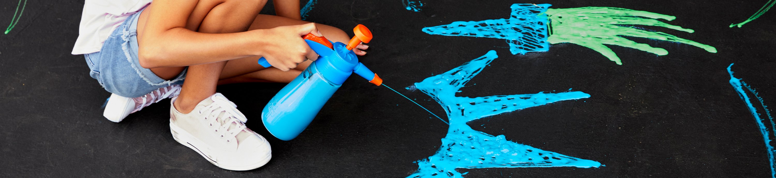 Elmer's® Spray It!™ Outdoor Washable Liquid Spray Chalk Pouch - Blue, 13.5  fl oz - Kroger
