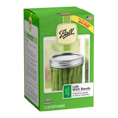 Ball® Wide Mouth Jar Lids and Bands