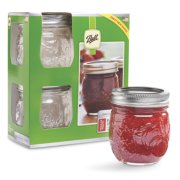8 ounce regular mouth jam jars image number 2