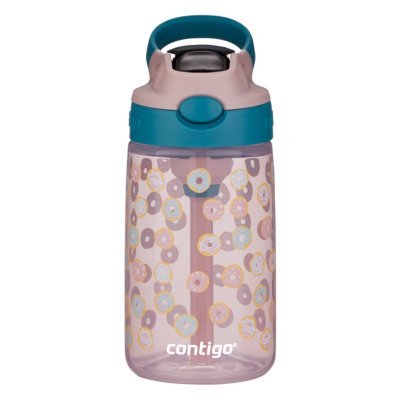 14 oz. Eggplant & Punch Contigo Kids Water Bottle with Redesigned AUTOSPOUT Straw 