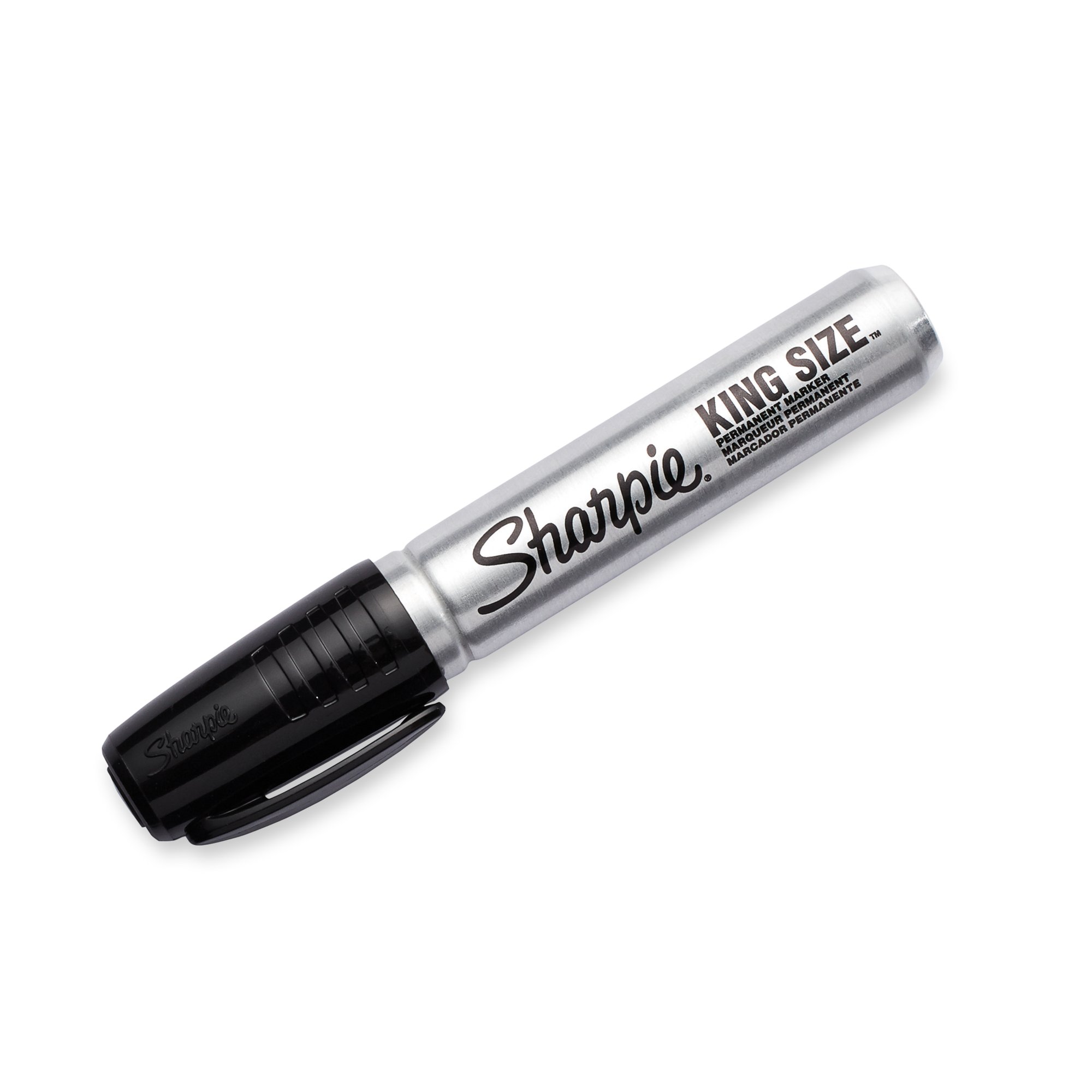 Black Sharpie Pens x 2 Fine Point Tip Genuine New Permanent Markers