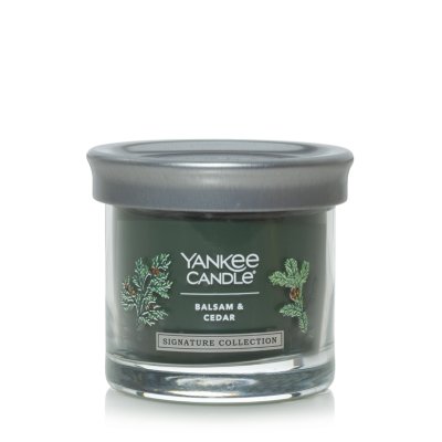  Yankee Candle Mini tarros de vidrio clásicos de tamaño de  viaje, juego de 3 Macintosh, 2 pulgadas - 1.3 onzas cada uno : Hogar y  Cocina